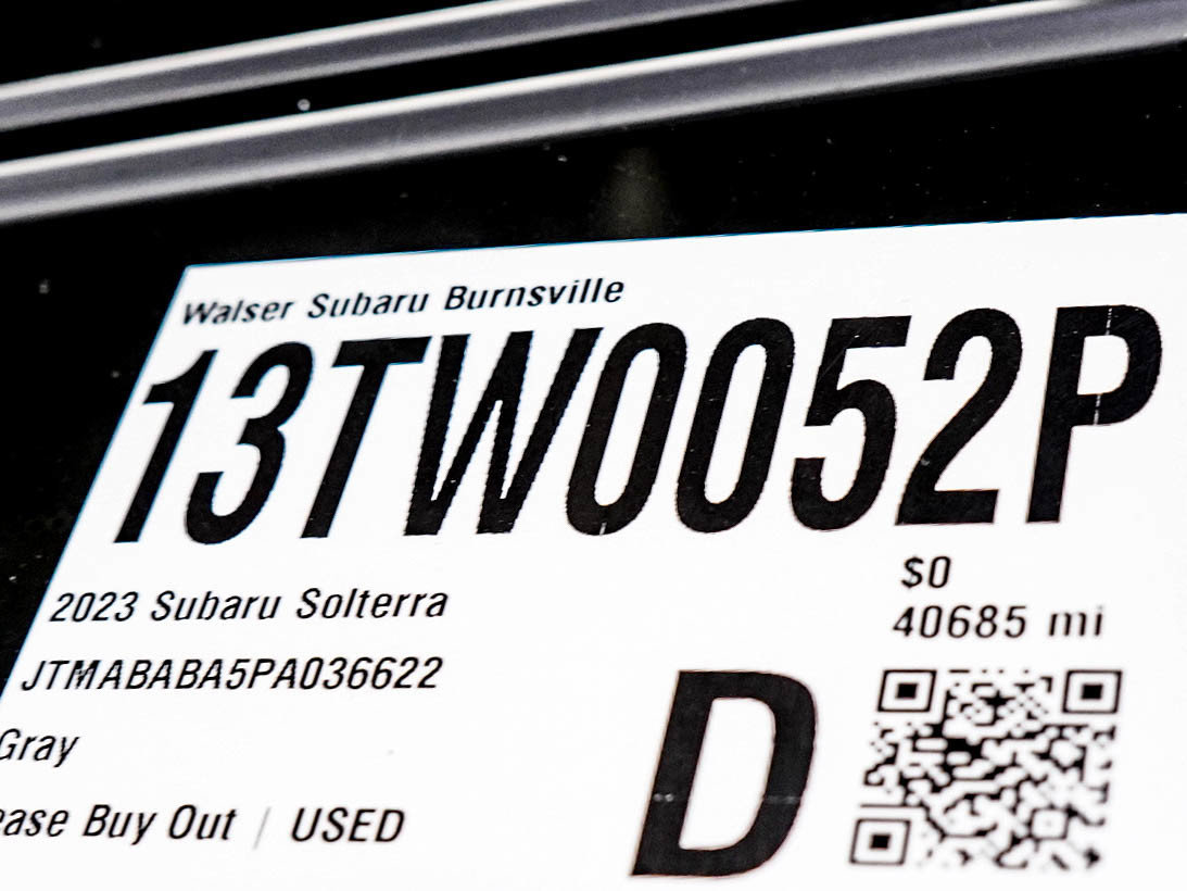 Used 2023 Subaru Solterra AWD image 31