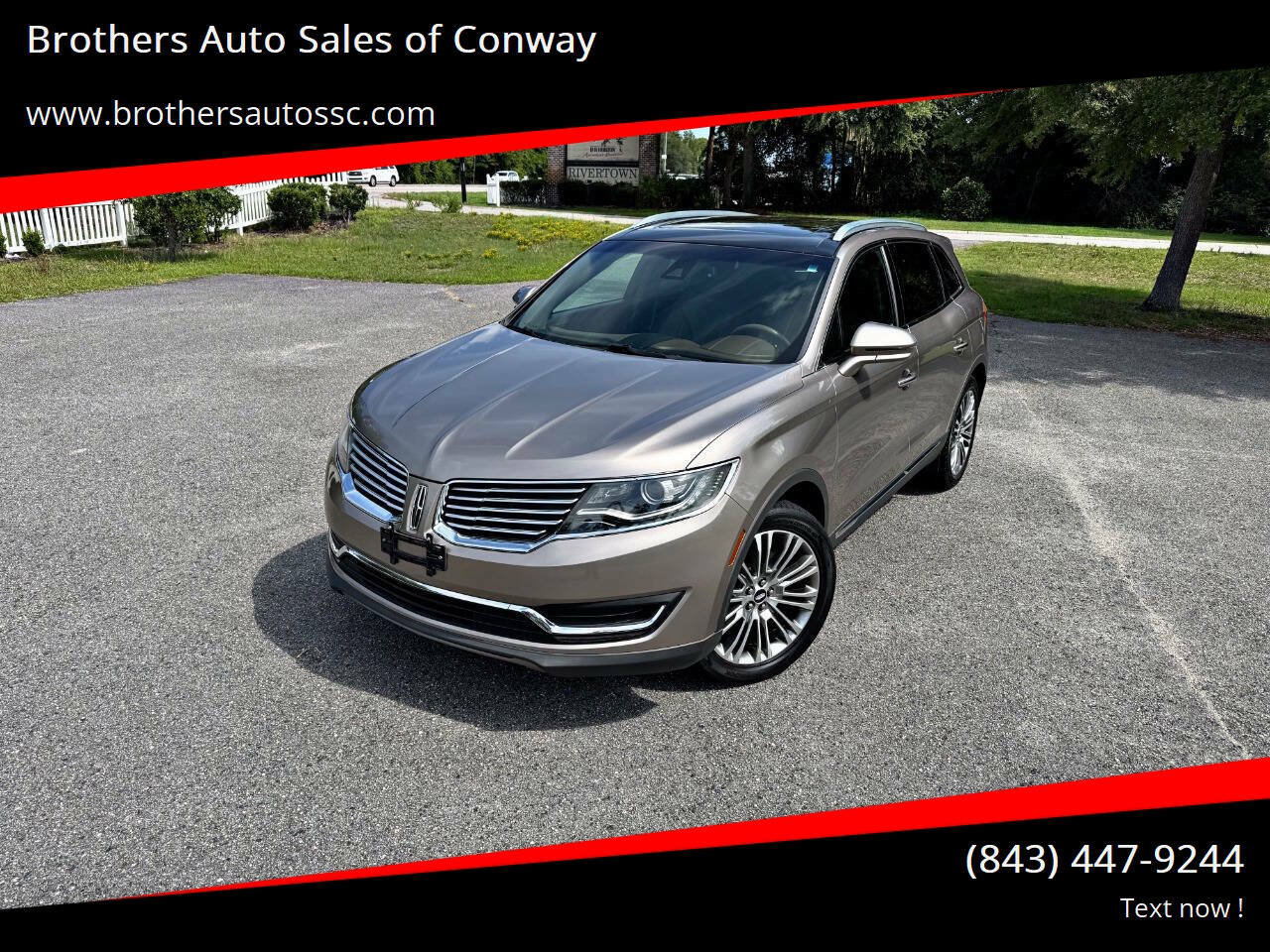 Used 2018 Lincoln MKX Reserve w/ Lincoln MKX Climate Package FWD image 1