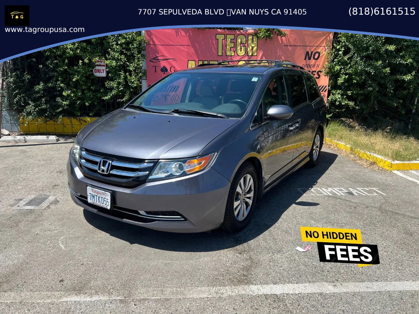 Used 2015 Honda Odyssey EX-L