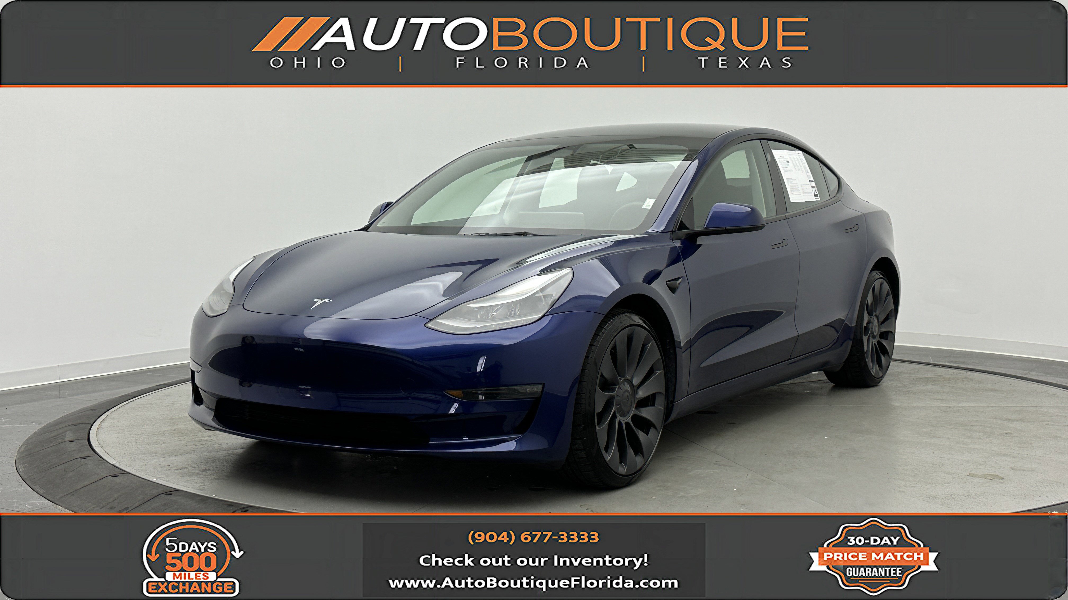 Used 2023 Tesla Model 3 Performance