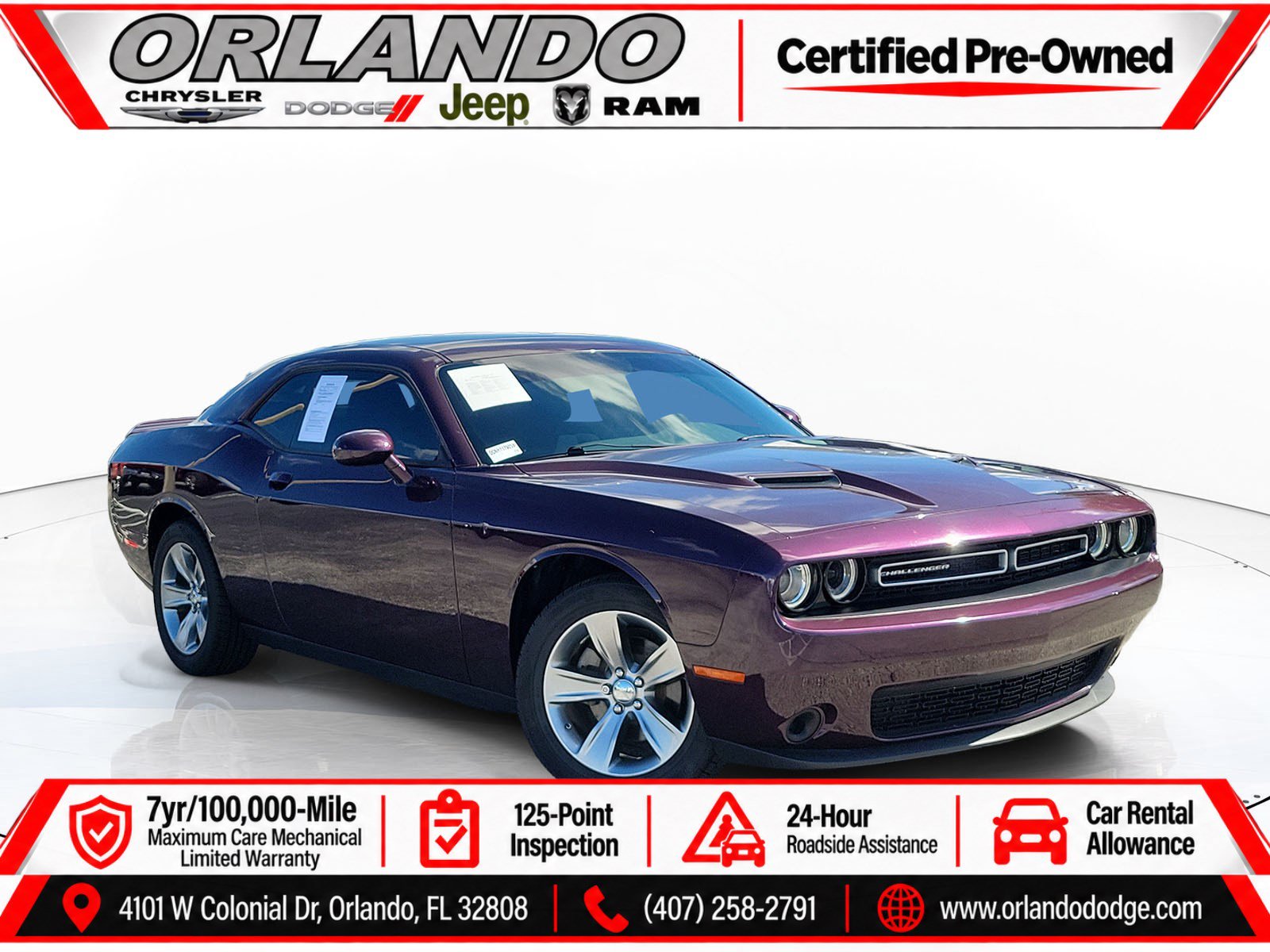 Certified 2022 Dodge Challenger SXT
