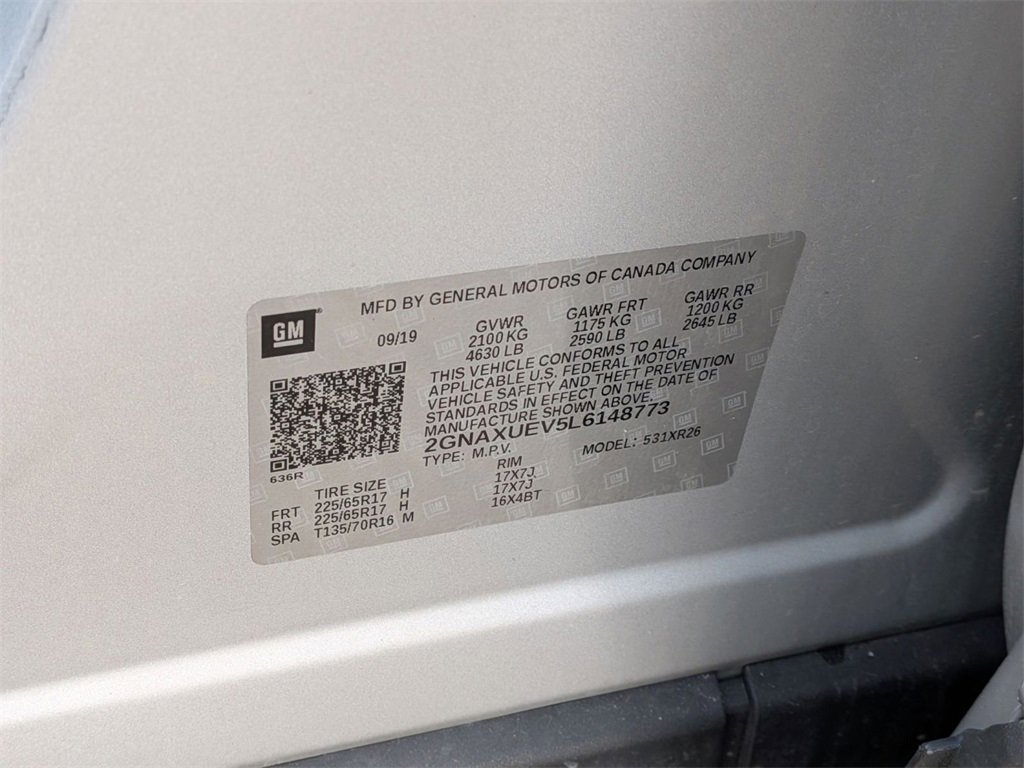 Used 2020 Chevrolet Equinox LT image 32