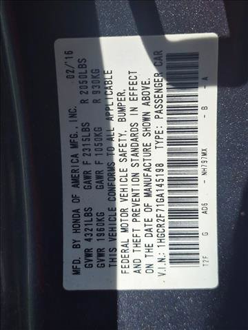 Used 2016 Honda Accord EX image 23