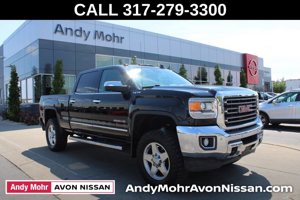 Used 2015 GMC Sierra 2500 SLT w/ Duramax Plus Package AWD/4WD image 1