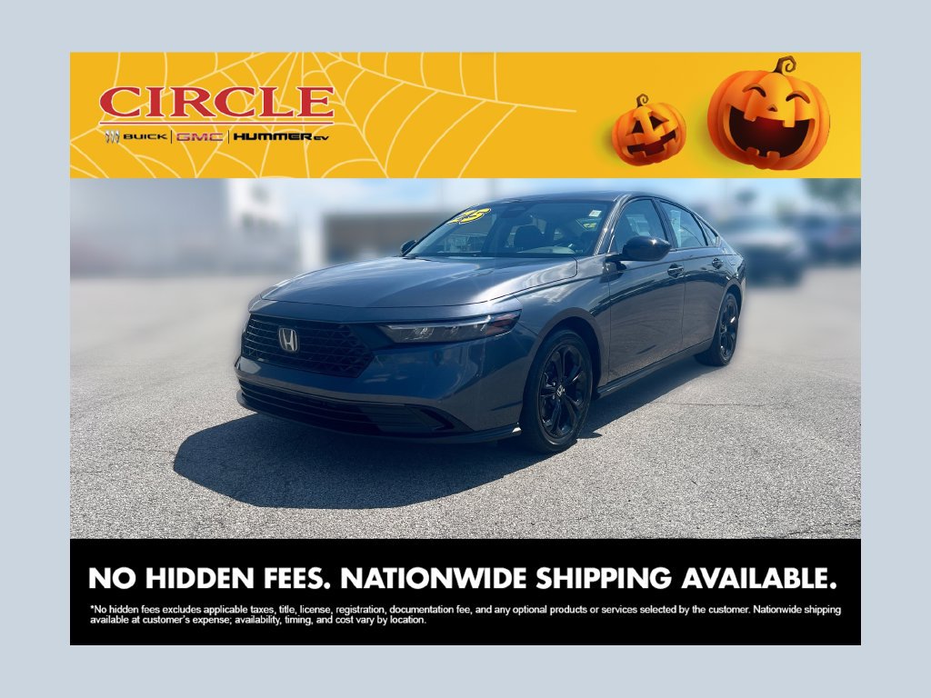 Used 2025 Honda Accord SE