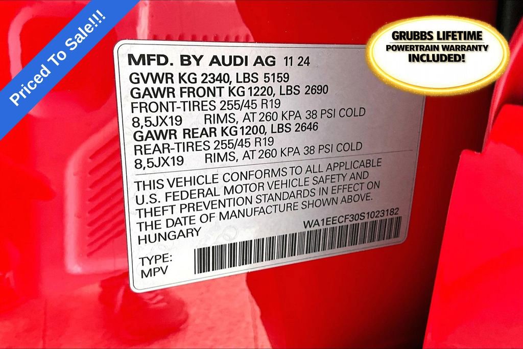 Used 2025 Audi Q3 2.0T Premium Plus AWD/4WD image 42