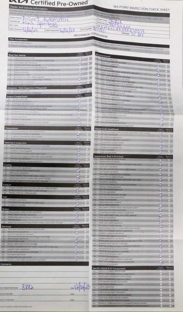 Used 2023 Kia Sportage SX image 6