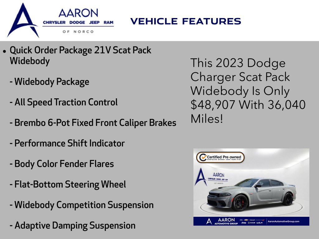 Certified 2023 Dodge Charger Scat Pack RWD image 5