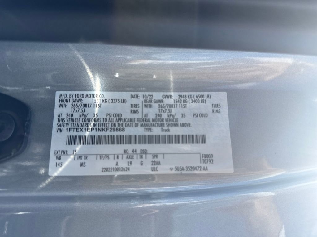 Used 2022 Ford F150 XLT image 23