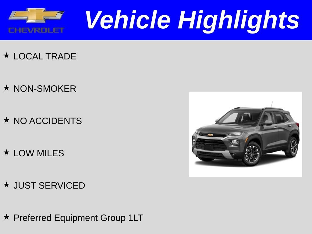 Certified 2022 Chevrolet TrailBlazer LT FWD image 2