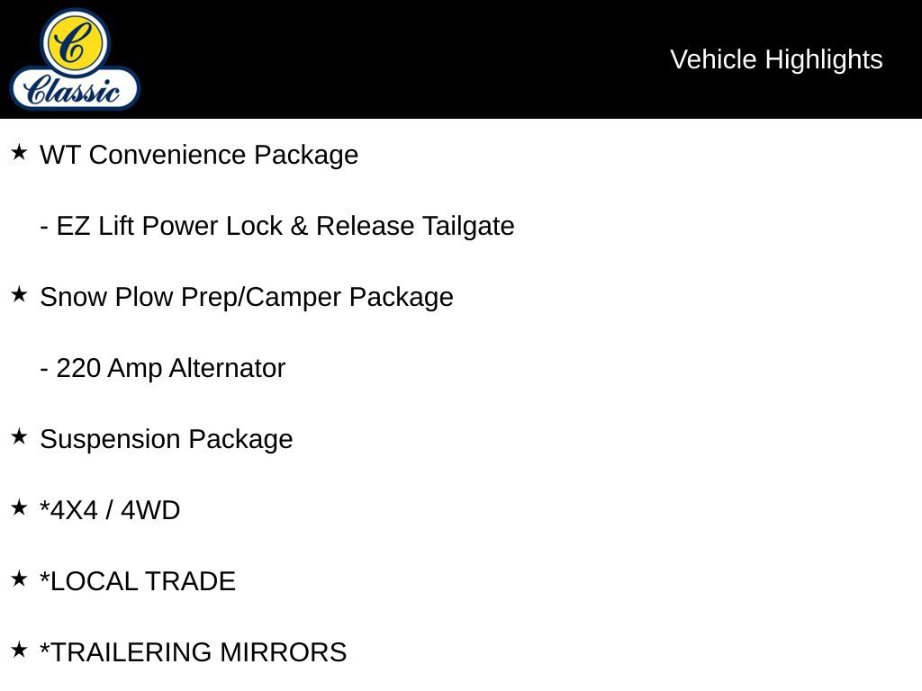 Used 2023 Chevrolet Silverado 2500 W/T w/ WT Convenience Package AWD/4WD image 32
