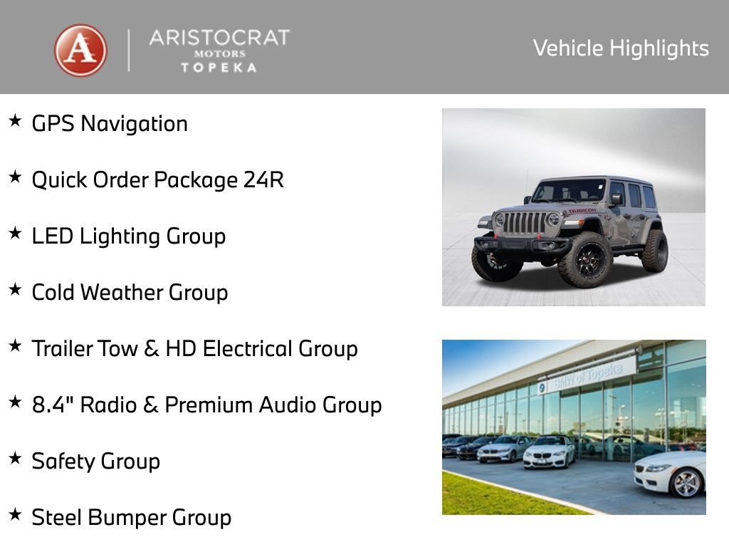 Used 2020 Jeep Wrangler Unlimited Rubicon AWD/4WD image 2