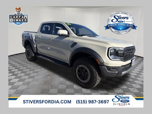 Certified 2025 Ford Ranger Raptor AWD/4WD image 1