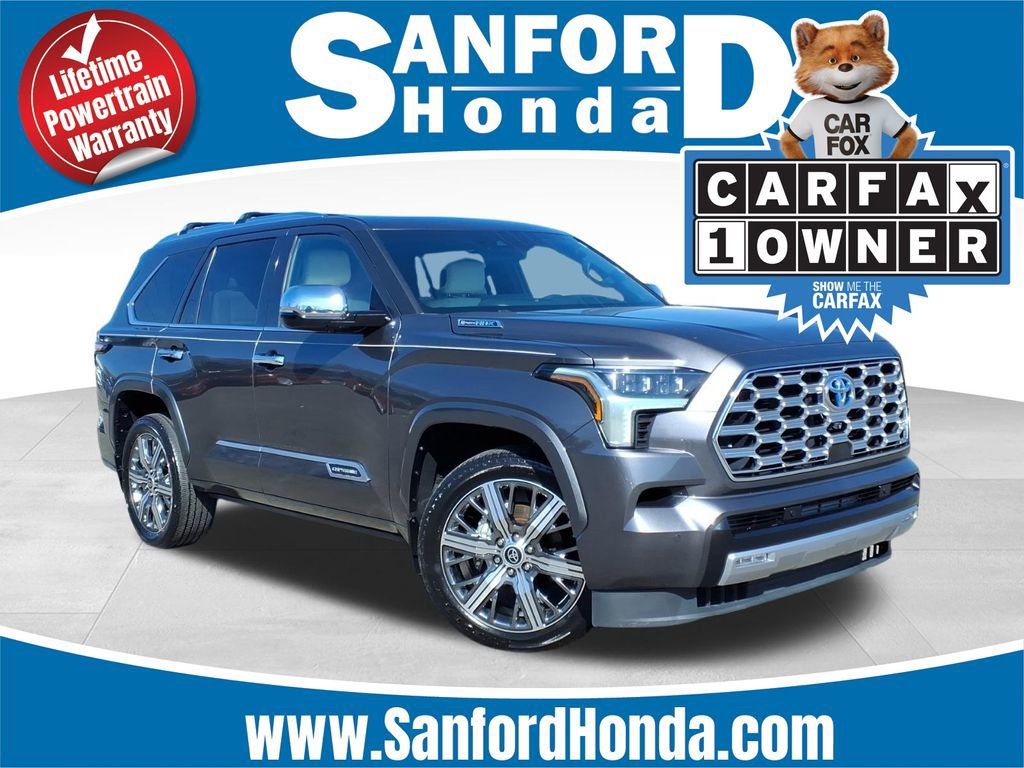 Used 2023 Toyota Sequoia Capstone image 1