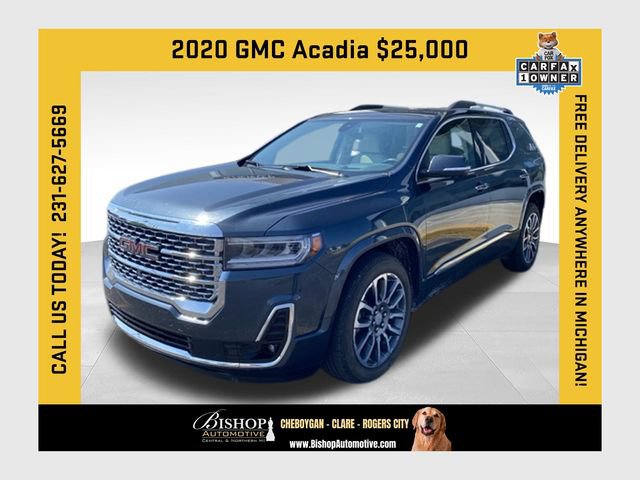 Used 2020 GMC Acadia Denali w/ Denali Ultimate Package AWD/4WD 360° Tour