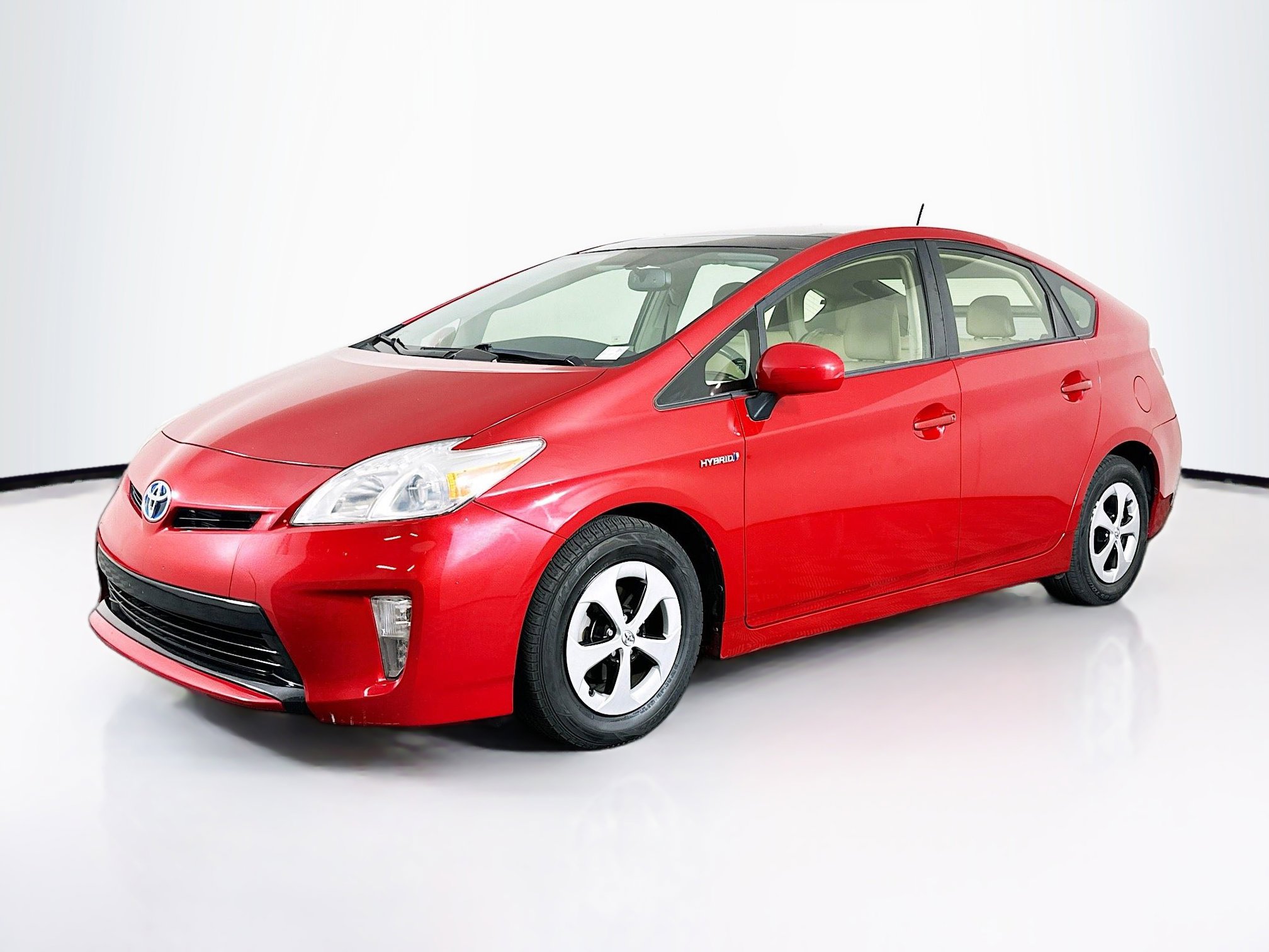 Used 2013 Toyota Prius Four w/ Deluxe Solar Roof Pkg FWD image 3