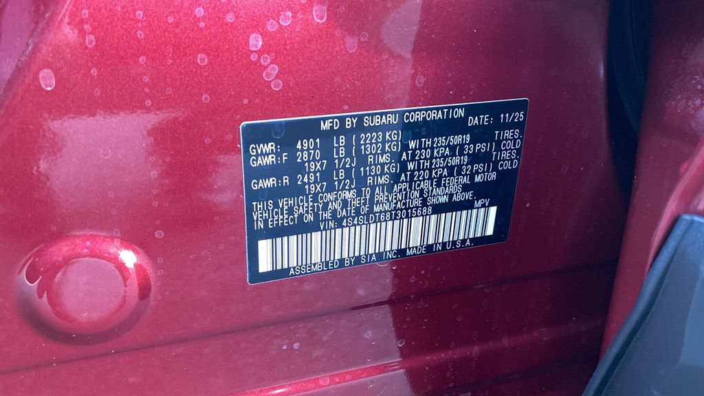 Certified 2026 Subaru Forester Touring w/ Touring Package AWD/4WD image 32