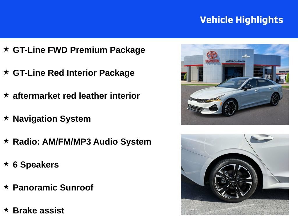 Used 2022 Kia K5 GT-Line w/ GT-Line FWD Premium Package image 4