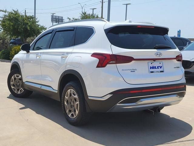 Used 2021 Hyundai Santa Fe Blue AWD/4WD image 3
