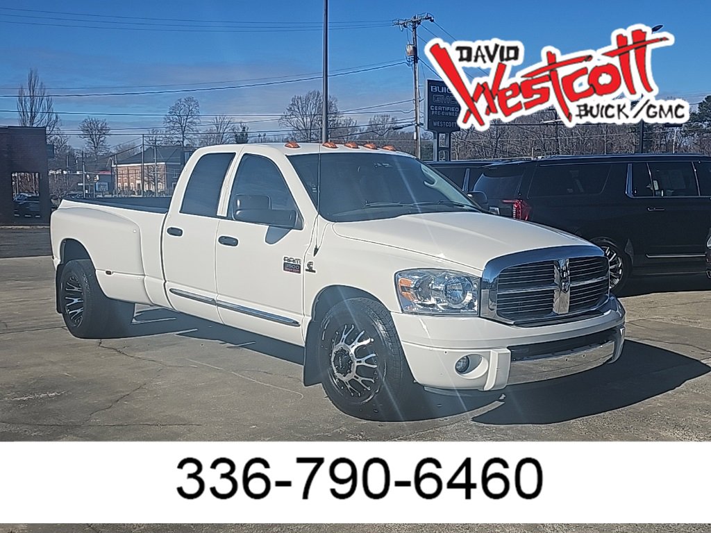 Used 2008 Dodge Ram 3500 Truck Laramie w/ Trailer Tow Group