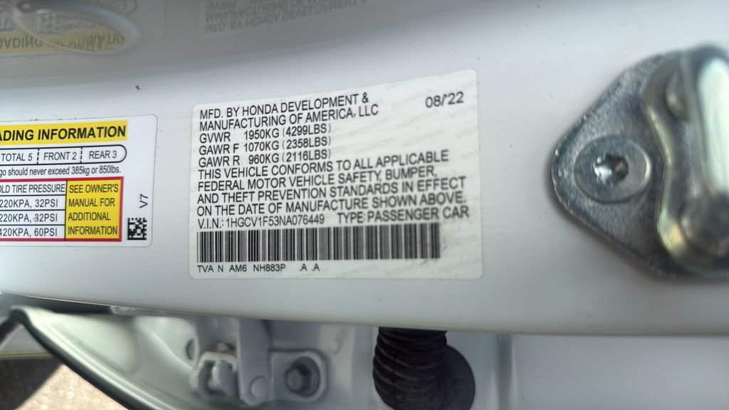 Used 2022 Honda Accord EX-L image 23