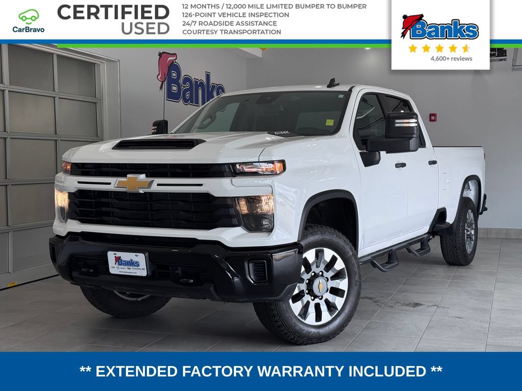Certified 2025 Chevrolet Silverado 2500 Custom w/ Custom Convenience Package AWD/4WD video 1