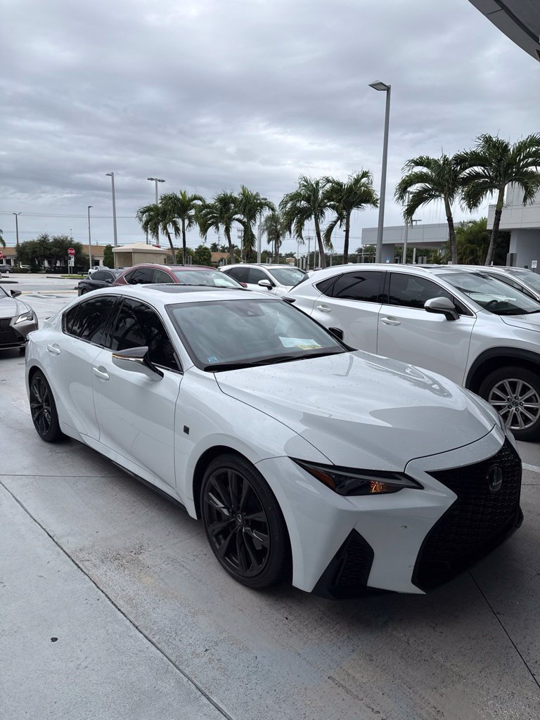 Certified 2024 Lexus IS 350 F Sport w/ Accessory Package 2 RWD image 1