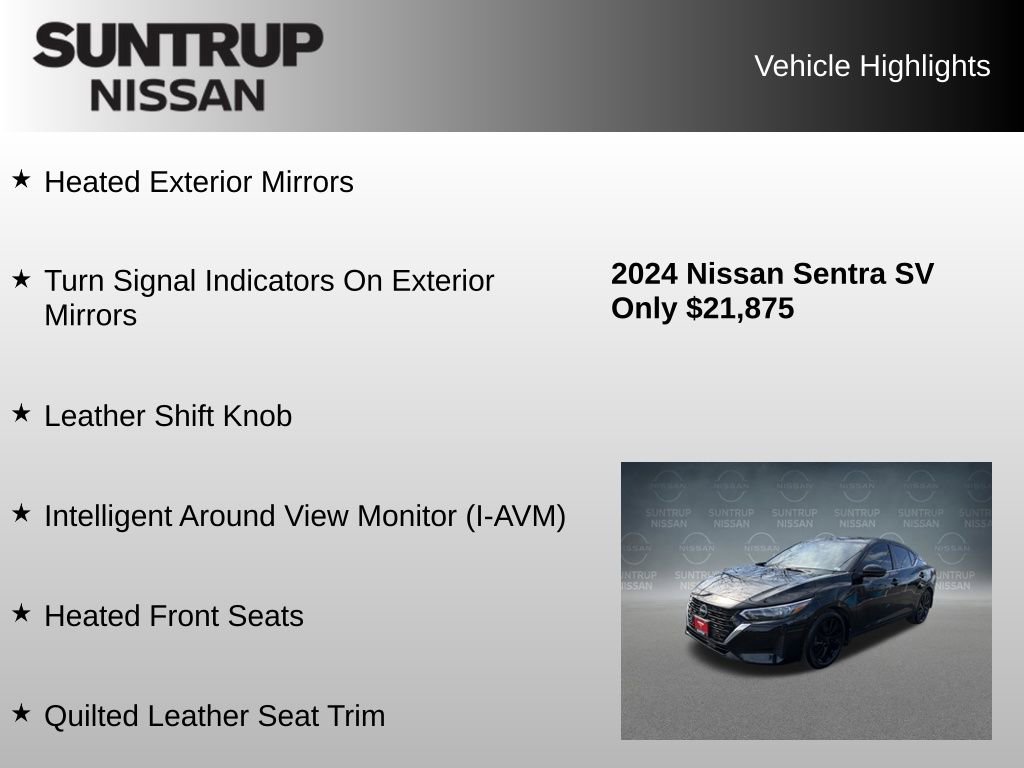 Used 2024 Nissan Sentra SV w/ SV Premium Package image 23