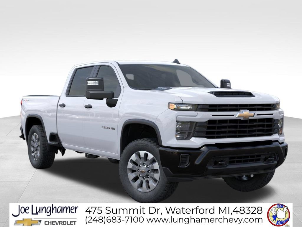 New 2026 Chevrolet Silverado 2500 Custom w/ Custom Convenience Package AWD/4WD image 8