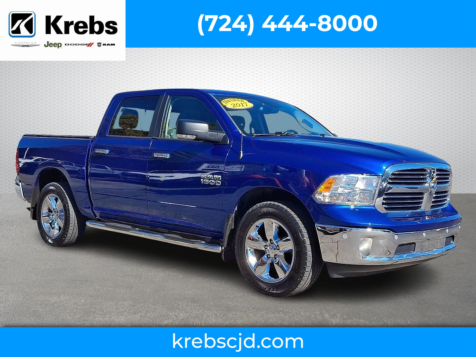 Certified 2017 RAM 1500 Big Horn AWD/4WD image 1