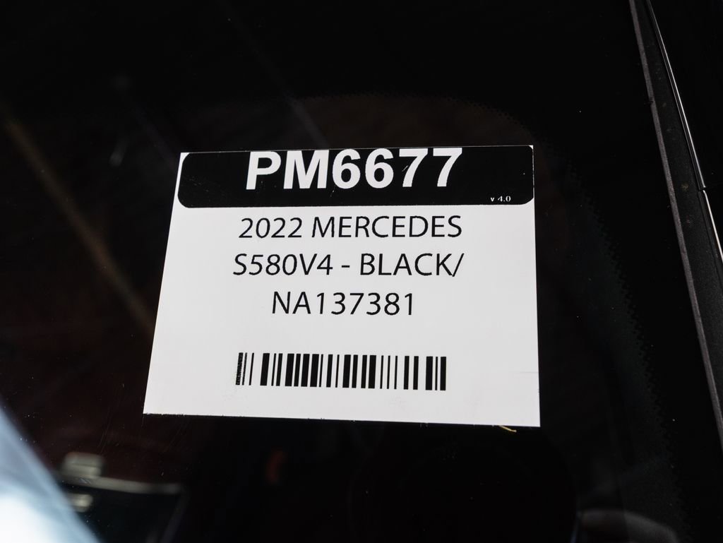 Used 2022 Mercedes-Benz S 580 4MATIC Sedan image 41