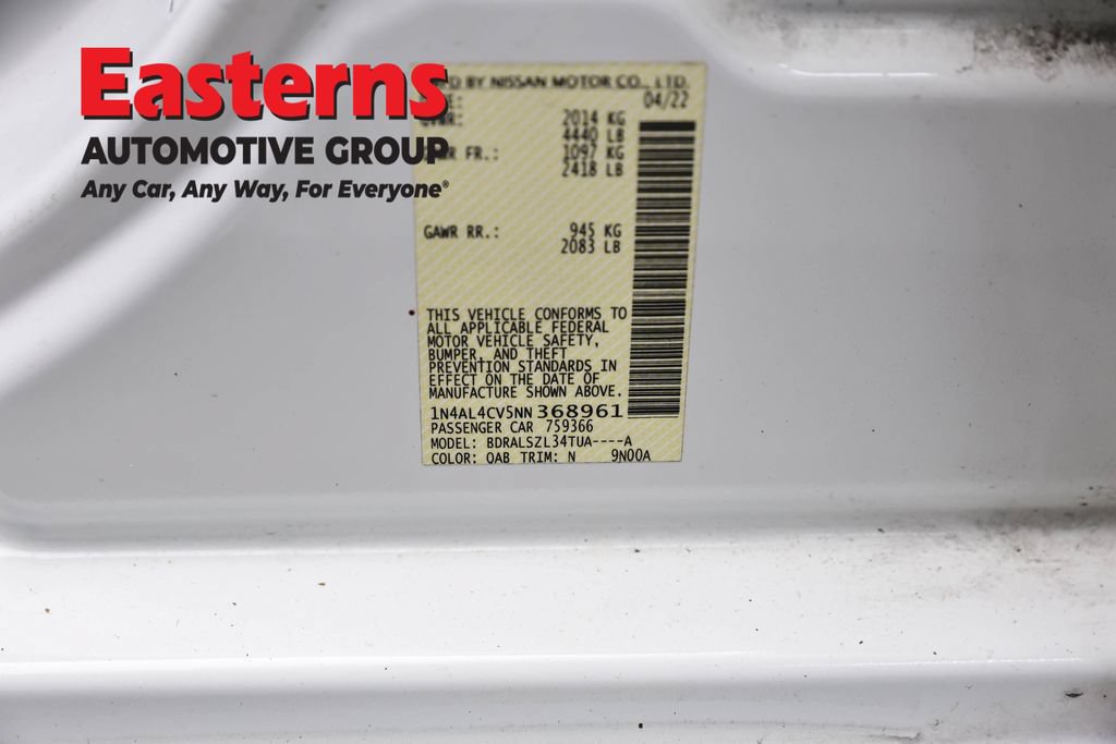 Used 2022 Nissan Altima 2.0 SR FWD image 36