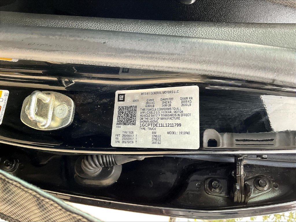 Used 2020 Chevrolet Colorado Z71 AWD/4WD image 19