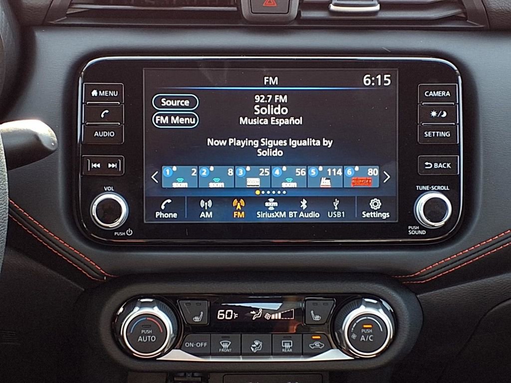 New 2025 Nissan Versa SR w/ Trunk Package image 13