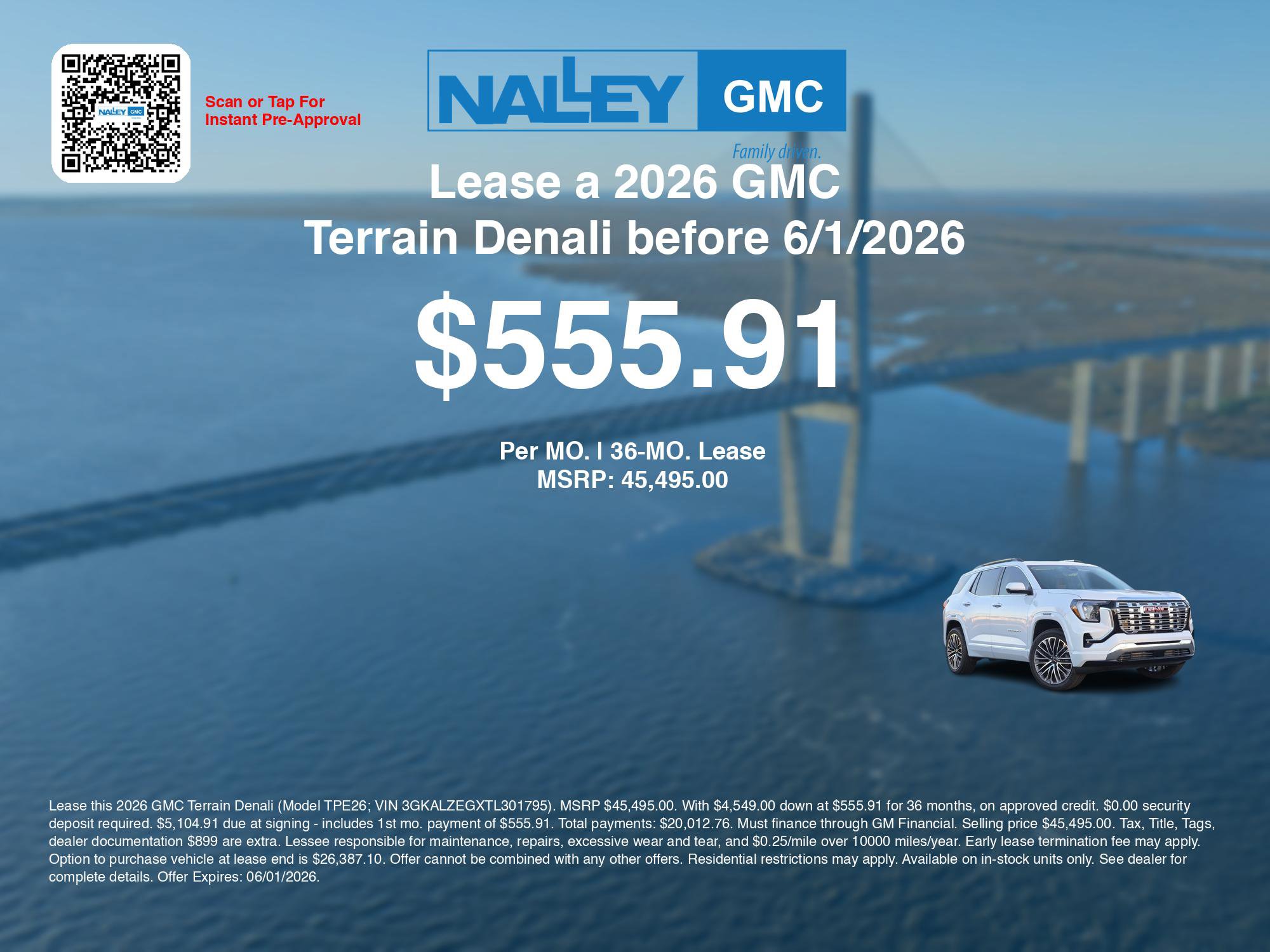New 2026 GMC Terrain Denali AWD/4WD image 3
