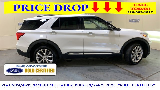 Certified 2022 Ford Explorer Platinum w/ Equipment Group 601A image 3