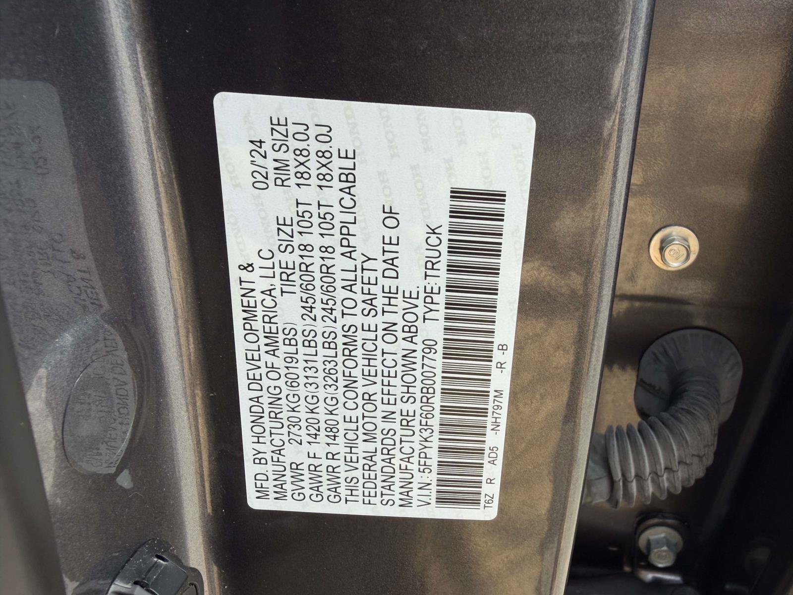 Used 2024 Honda Ridgeline TrailSport image 34