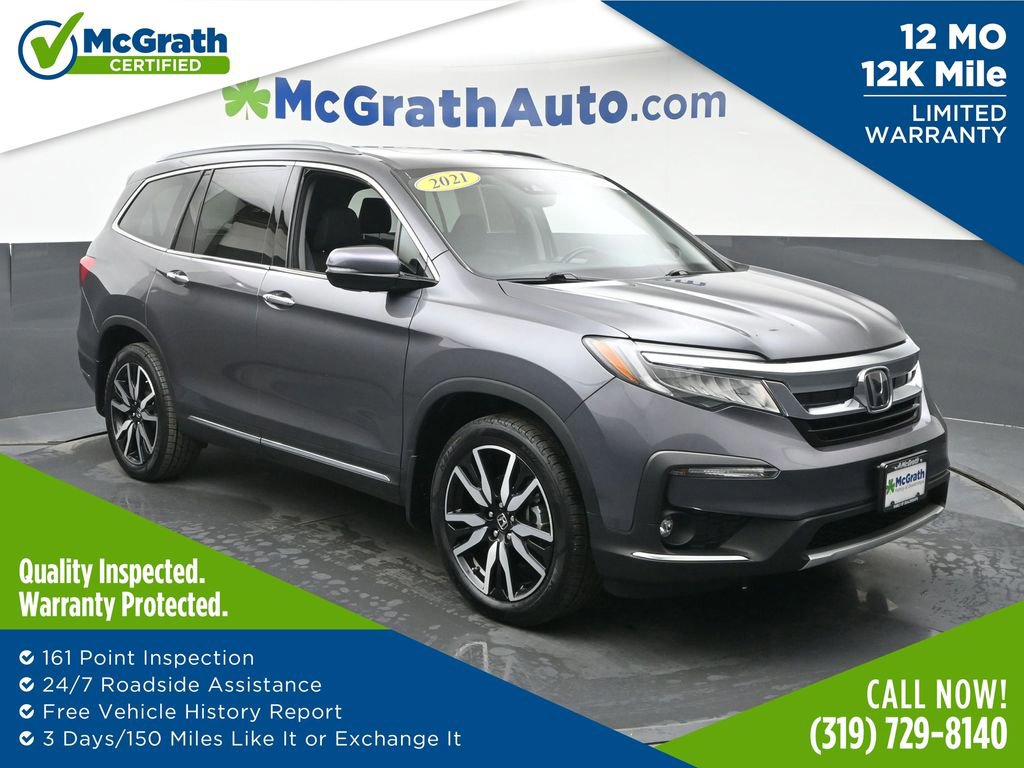 Used 2021 Honda Pilot Elite image 1