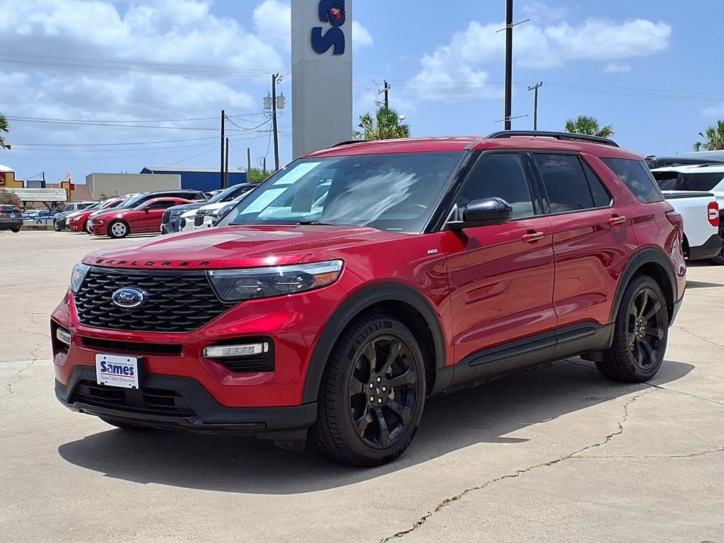 Used 2022 Ford Explorer ST-Line w/ Class IV Trailer Tow Package RWD image 4