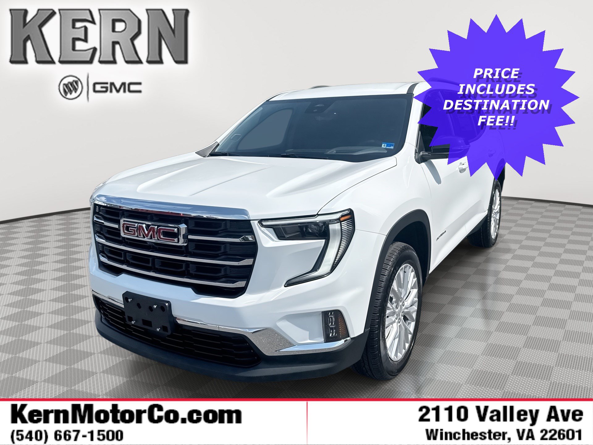 New 2026 GMC Acadia Elevation w/ Elevation Premium Package