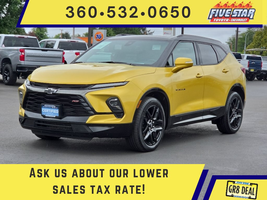 Certified 2023 Chevrolet Blazer RS AWD/4WD video 1