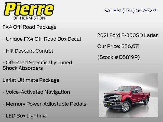 Certified 2021 Ford F350 Lariat w/ Lariat Ultimate Package image 8