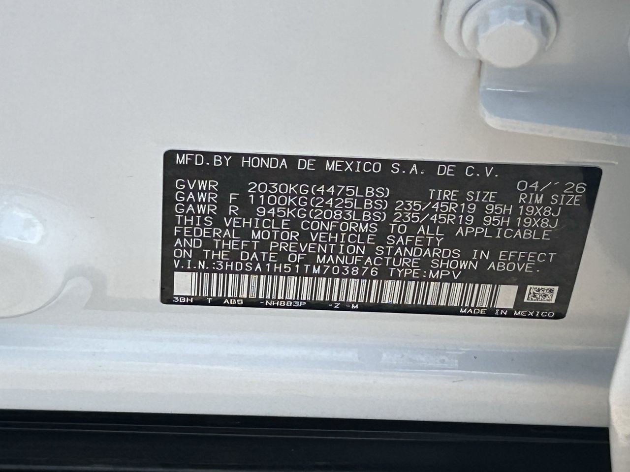 Certified 2026 Acura ADX A-Spec FWD image 36