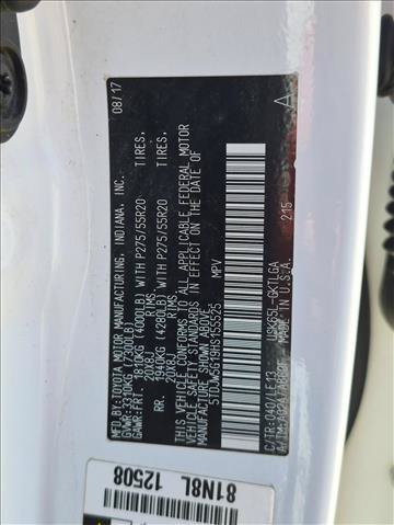 Used 2017 Toyota Sequoia Limited w/ Safety & Convenience Package AWD/4WD image 24