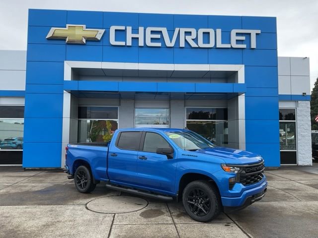 New 2025 Chevrolet Silverado 1500 Custom w/ Turbomax Blackout Package