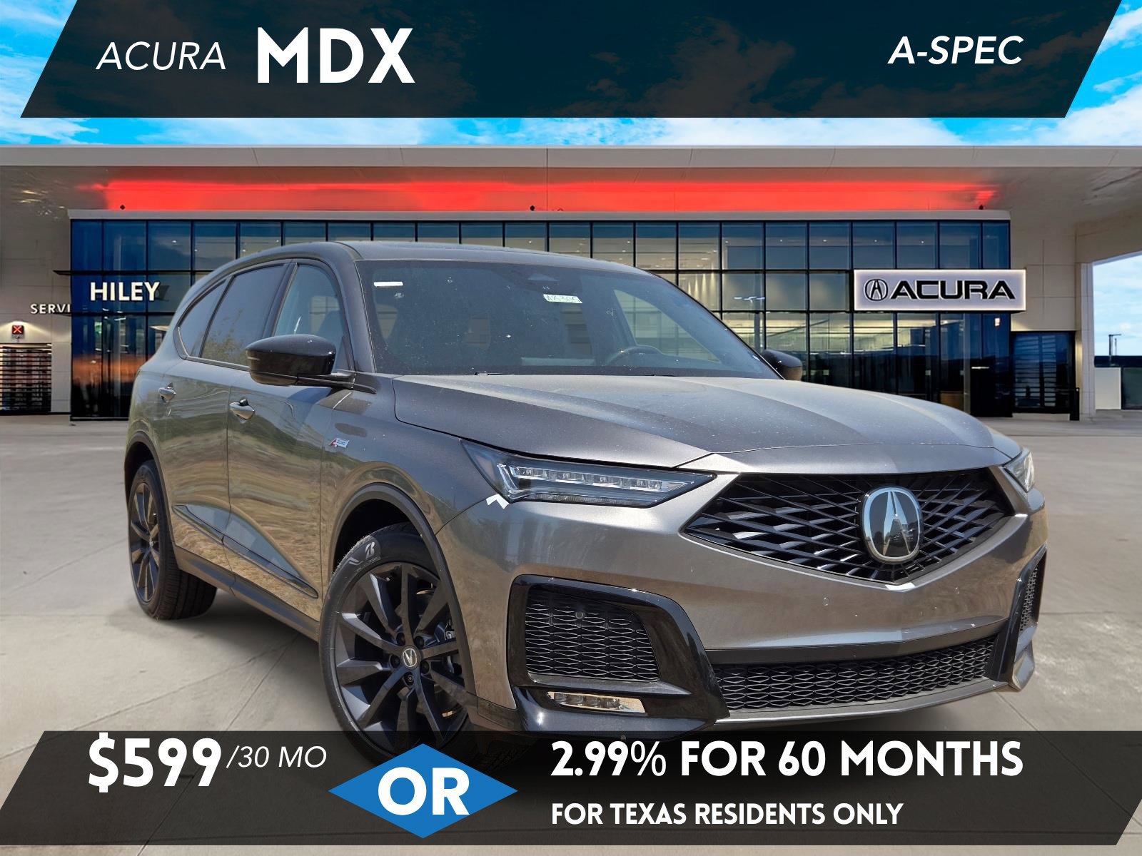New 2026 Acura MDX A-Spec AWD/4WD image 1