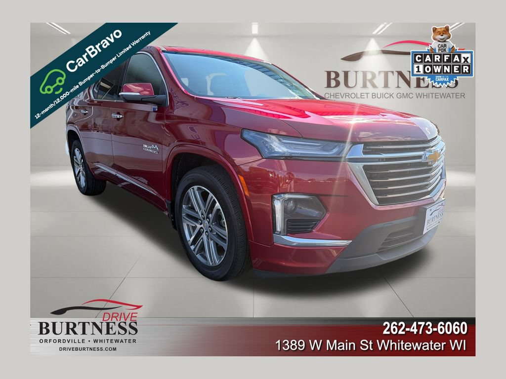 Used 2024 Chevrolet Traverse High Country w/ LPO, Floor Liner Package AWD/4WD 360° Tour