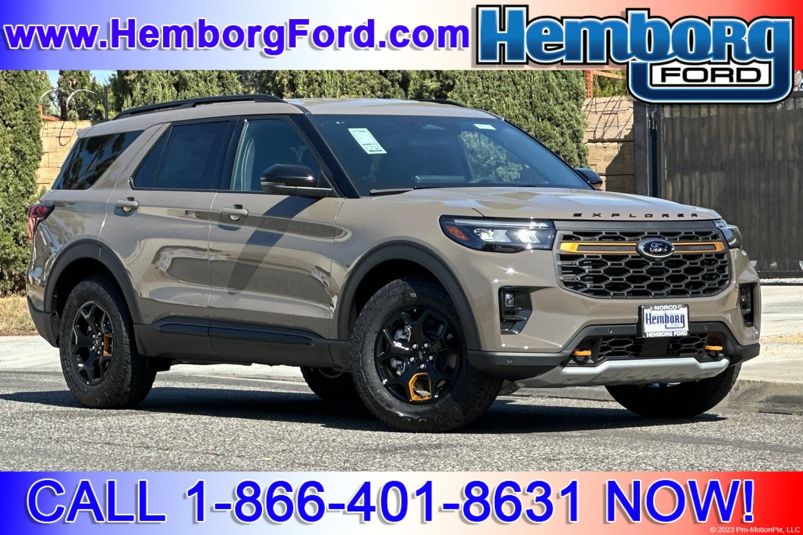 New 2026 Ford Explorer Tremor w/ Tremor Convenience Package AWD/4WD image 1