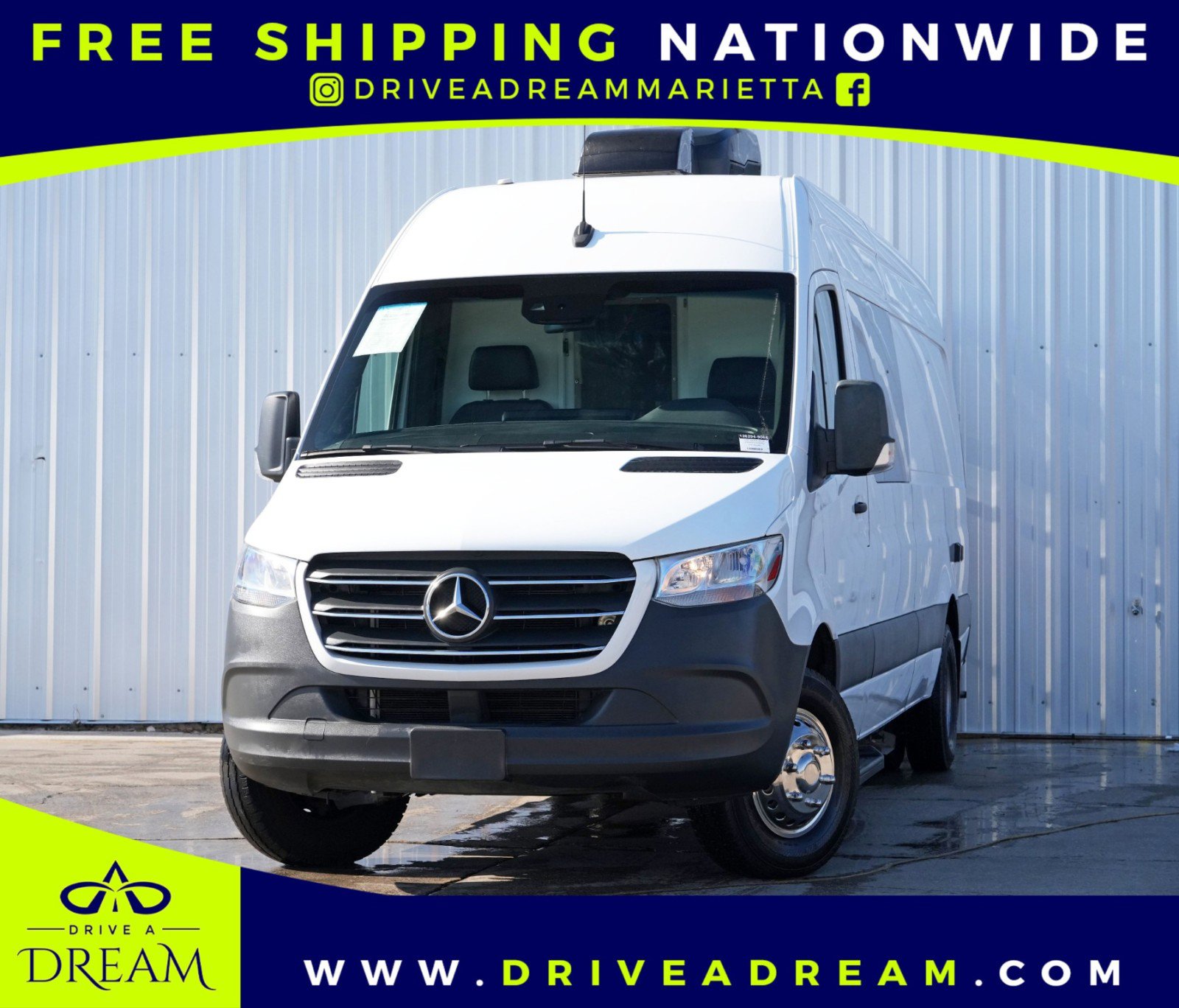 Used 2023 Mercedes-Benz Sprinter 3500 w/ Acoustic Package