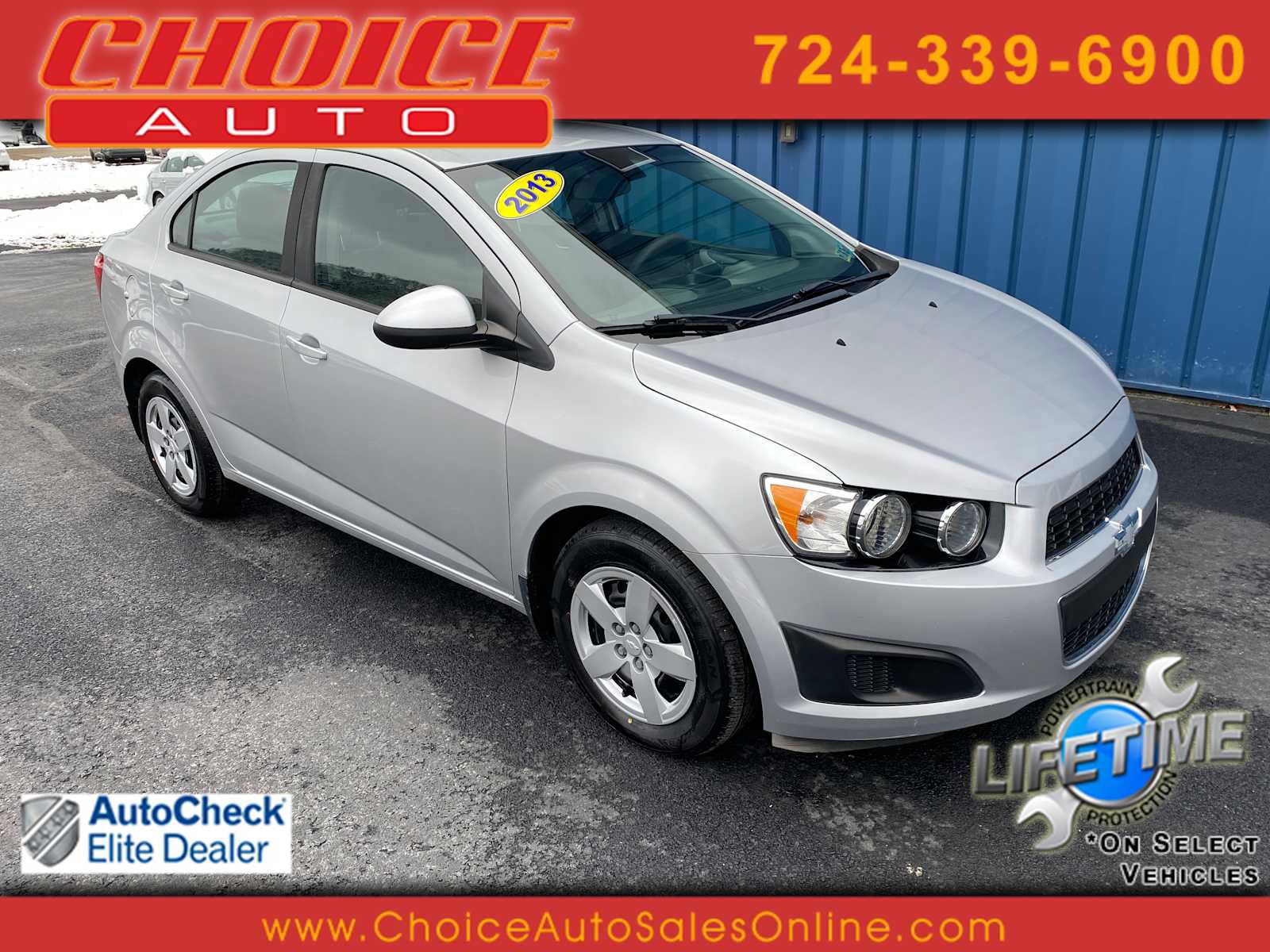 Used 2013 Chevrolet Sonic LS